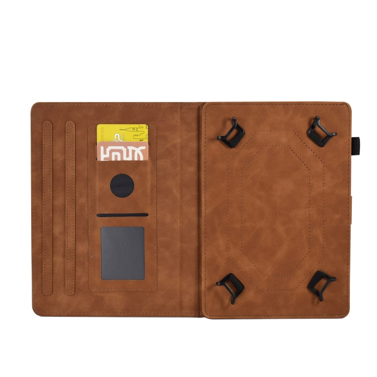 Tower Embossed Leather Tablet Case, For 7 inch Tablets, For 8 inch Tablets, For 10 inch Tablets, For Samsung Galaxy Tab A7 Lite, For Samsung Galaxy Tab A 8.0 2019 T290, For Samsung Galaxy Tab A 10.1 2019 T510, For Huawei MediaPad T3 10                 ...