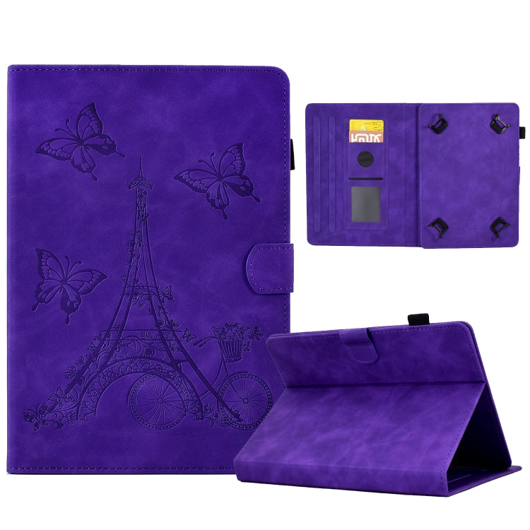 Tower Embossed Leather Tablet Case, For 7 inch Tablets, For 8 inch Tablets, For 10 inch Tablets, For Samsung Galaxy Tab A7 Lite, For Samsung Galaxy Tab A 8.0 2019 T290, For Samsung Galaxy Tab A 10.1 2019 T510, For Huawei MediaPad T3 10                 ...