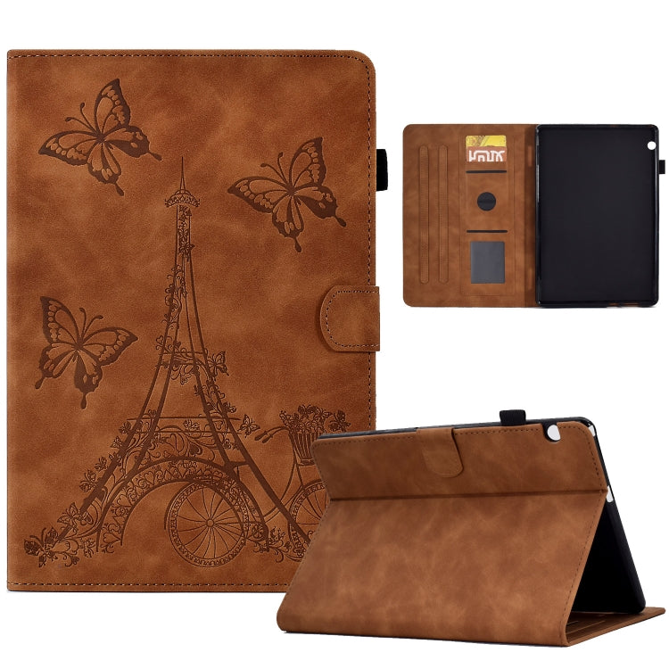 Tower Embossed Leather Tablet Case, For 7 inch Tablets, For 8 inch Tablets, For 10 inch Tablets, For Samsung Galaxy Tab A7 Lite, For Samsung Galaxy Tab A 8.0 2019 T290, For Samsung Galaxy Tab A 10.1 2019 T510, For Huawei MediaPad T3 10                 ...