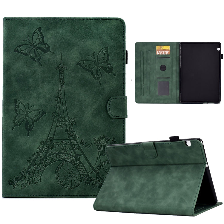 Tower Embossed Leather Tablet Case, For 7 inch Tablets, For 8 inch Tablets, For 10 inch Tablets, For Samsung Galaxy Tab A7 Lite, For Samsung Galaxy Tab A 8.0 2019 T290, For Samsung Galaxy Tab A 10.1 2019 T510, For Huawei MediaPad T3 10                 ...