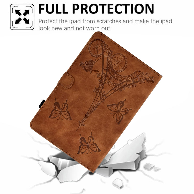 Tower Embossed Leather Smart Tablet Case, For Samsung Galaxy Tab A8 10.5 2021 X205, For iPad 10.2 2021/2020/2019 / 10.5 2019/2017, For iPad 10th Gen 10.9 2022, For iPad Air / Air 2 / 9.7 2017 / 9.7 2018, For iPad mini 5 / 4 / 3 / 2 / 1                 ...