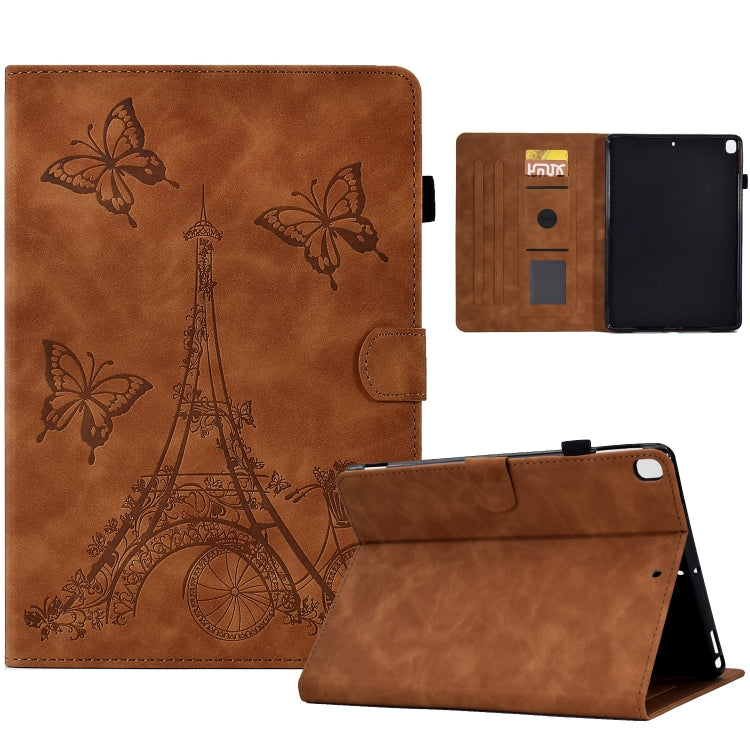 Tower Embossed Leather Smart Tablet Case, For Samsung Galaxy Tab A8 10.5 2021 X205, For iPad 10.2 2021/2020/2019 / 10.5 2019/2017, For iPad 10th Gen 10.9 2022, For iPad Air / Air 2 / 9.7 2017 / 9.7 2018, For iPad mini 5 / 4 / 3 / 2 / 1                 ...