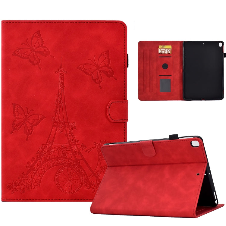 Tower Embossed Leather Smart Tablet Case, For Samsung Galaxy Tab A8 10.5 2021 X205, For iPad 10.2 2021/2020/2019 / 10.5 2019/2017, For iPad 10th Gen 10.9 2022, For iPad Air / Air 2 / 9.7 2017 / 9.7 2018, For iPad mini 5 / 4 / 3 / 2 / 1                 ...