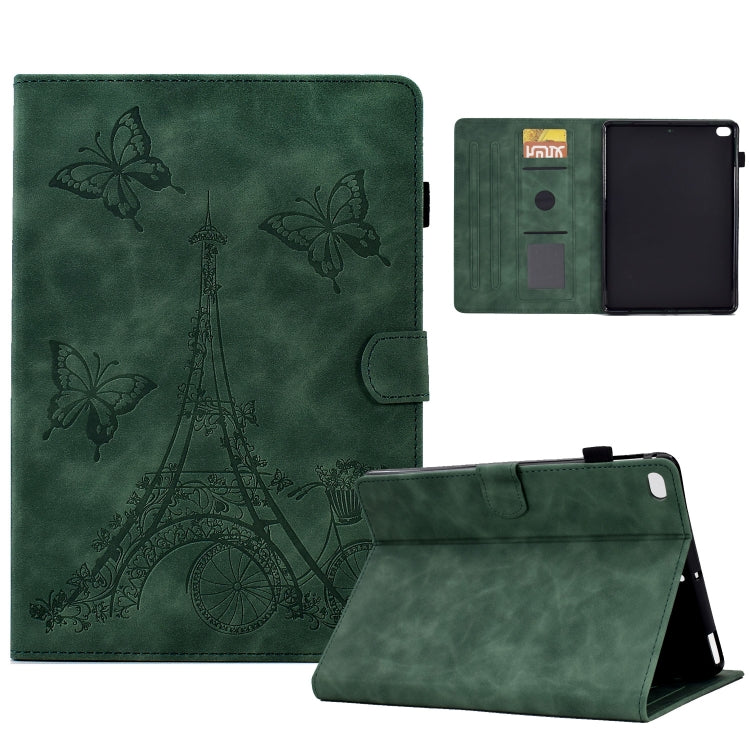Tower Embossed Leather Smart Tablet Case, For Samsung Galaxy Tab A8 10.5 2021 X205, For iPad 10.2 2021/2020/2019 / 10.5 2019/2017, For iPad 10th Gen 10.9 2022, For iPad Air / Air 2 / 9.7 2017 / 9.7 2018, For iPad mini 5 / 4 / 3 / 2 / 1                 ...