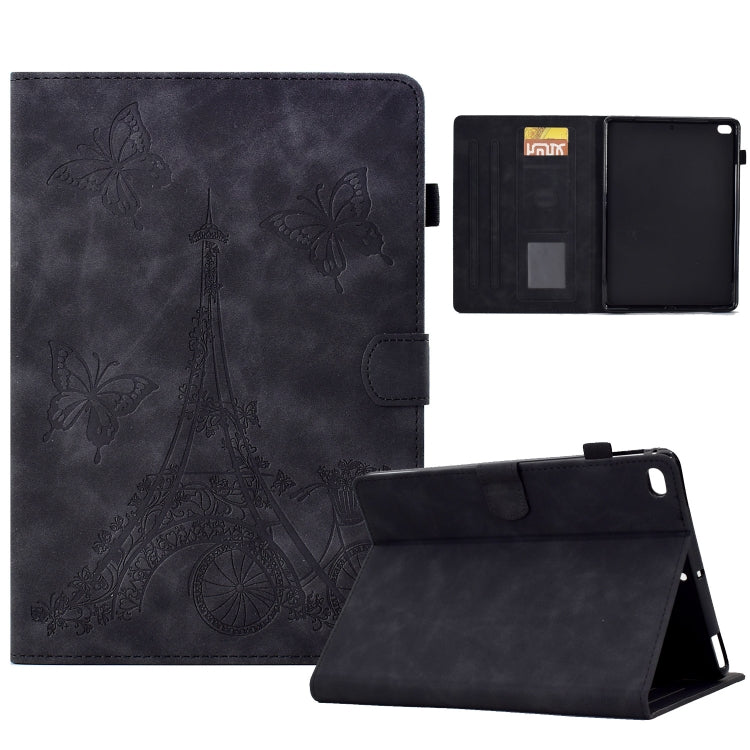 Tower Embossed Leather Smart Tablet Case, For Samsung Galaxy Tab A8 10.5 2021 X205, For iPad 10.2 2021/2020/2019 / 10.5 2019/2017, For iPad 10th Gen 10.9 2022, For iPad Air / Air 2 / 9.7 2017 / 9.7 2018, For iPad mini 5 / 4 / 3 / 2 / 1                 ...