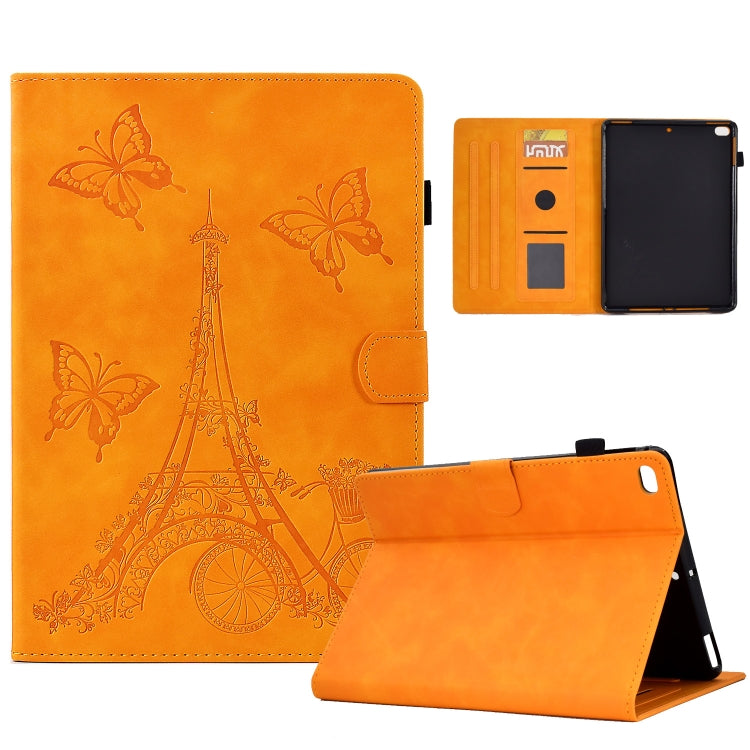 Tower Embossed Leather Smart Tablet Case, For Samsung Galaxy Tab A8 10.5 2021 X205, For iPad 10.2 2021/2020/2019 / 10.5 2019/2017, For iPad 10th Gen 10.9 2022, For iPad Air / Air 2 / 9.7 2017 / 9.7 2018, For iPad mini 5 / 4 / 3 / 2 / 1                 ...