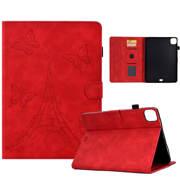 Tower Embossed Leather Smart Tablet Case, For Samsung Galaxy Tab A8 10.5 2021 X205, For iPad 10.2 2021/2020/2019 / 10.5 2019/2017, For iPad 10th Gen 10.9 2022, For iPad Air / Air 2 / 9.7 2017 / 9.7 2018, For iPad mini 5 / 4 / 3 / 2 / 1                 ...