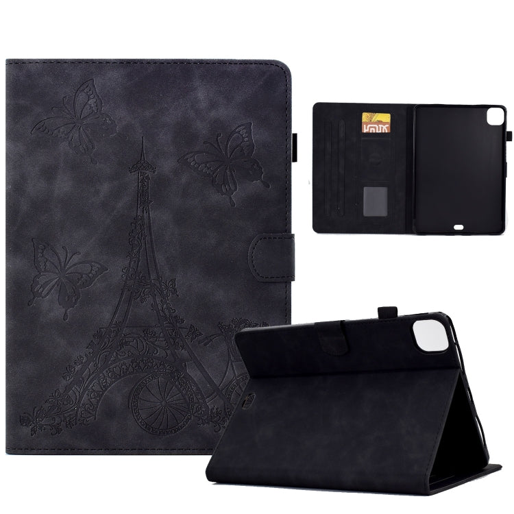 Tower Embossed Leather Smart Tablet Case, For Samsung Galaxy Tab A8 10.5 2021 X205, For iPad 10.2 2021/2020/2019 / 10.5 2019/2017, For iPad 10th Gen 10.9 2022, For iPad Air / Air 2 / 9.7 2017 / 9.7 2018, For iPad mini 5 / 4 / 3 / 2 / 1                 ...