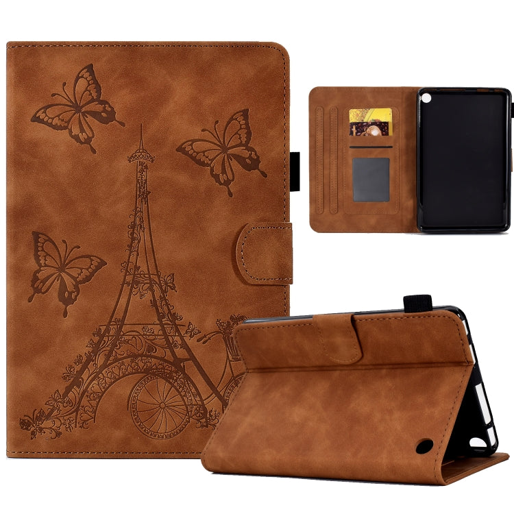 Tower Embossed Leather Smart Tablet Case, For Samsung Galaxy Tab A8 10.5 2021 X205, For iPad 10.2 2021/2020/2019 / 10.5 2019/2017, For iPad 10th Gen 10.9 2022, For iPad Air / Air 2 / 9.7 2017 / 9.7 2018, For iPad mini 5 / 4 / 3 / 2 / 1                 ...