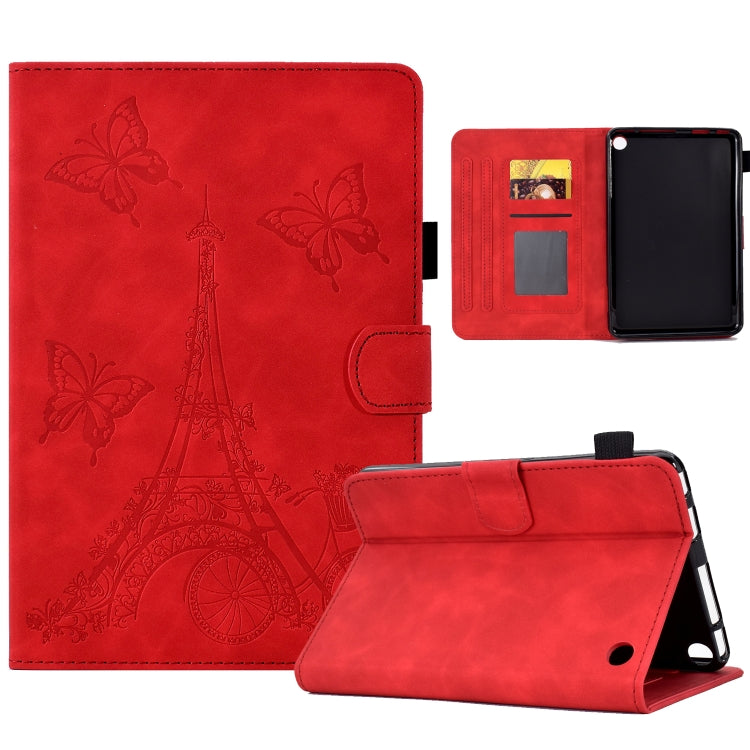Tower Embossed Leather Smart Tablet Case, For Samsung Galaxy Tab A8 10.5 2021 X205, For iPad 10.2 2021/2020/2019 / 10.5 2019/2017, For iPad 10th Gen 10.9 2022, For iPad Air / Air 2 / 9.7 2017 / 9.7 2018, For iPad mini 5 / 4 / 3 / 2 / 1                 ...