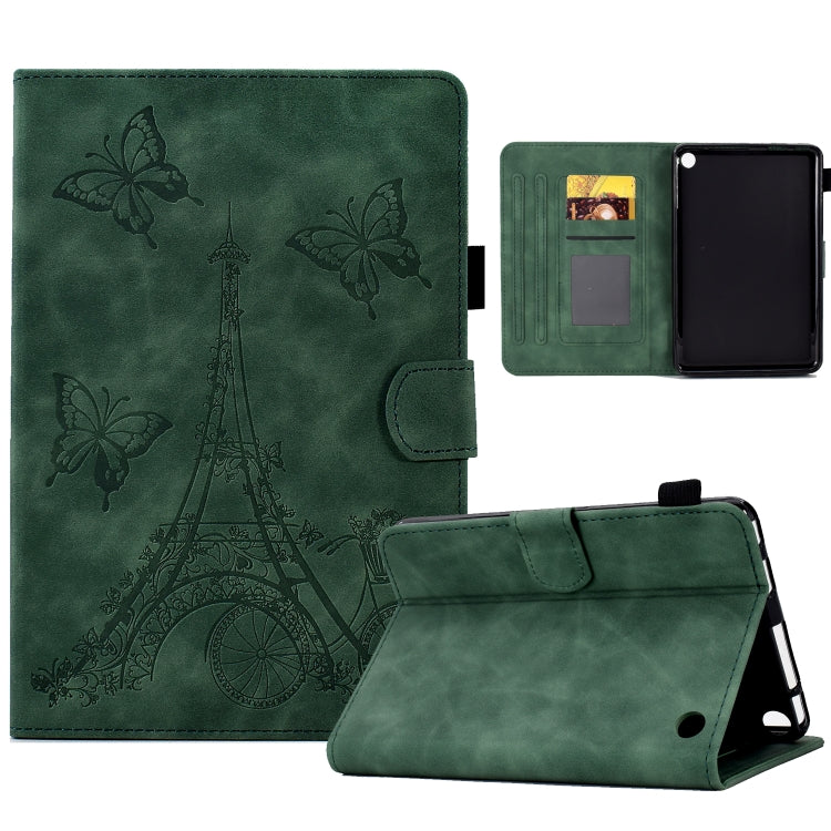 Tower Embossed Leather Smart Tablet Case, For Samsung Galaxy Tab A8 10.5 2021 X205, For iPad 10.2 2021/2020/2019 / 10.5 2019/2017, For iPad 10th Gen 10.9 2022, For iPad Air / Air 2 / 9.7 2017 / 9.7 2018, For iPad mini 5 / 4 / 3 / 2 / 1                 ...