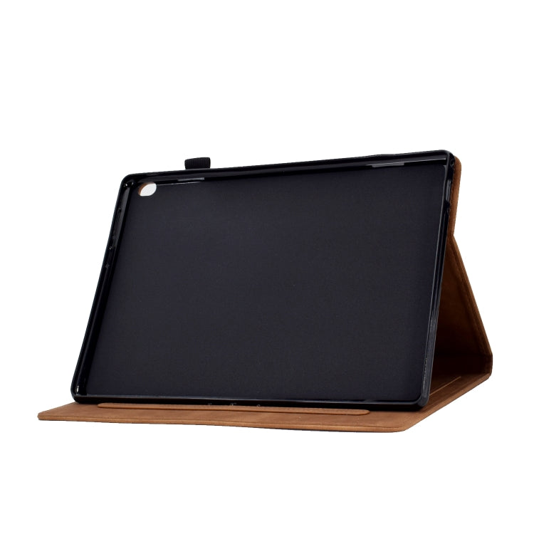Tower Embossed Leather Smart Tablet Case, For Lenovo M10, For Lenovo Tab M10 Gen 2, For Lenovo M10 Plus, For Lenovo Tab M10 Plus 3rd Gen, For Lenovo Tab P11