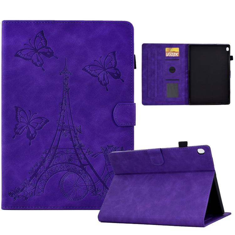 Tower Embossed Leather Smart Tablet Case, For Lenovo M10, For Lenovo Tab M10 Gen 2, For Lenovo M10 Plus, For Lenovo Tab M10 Plus 3rd Gen, For Lenovo Tab P11