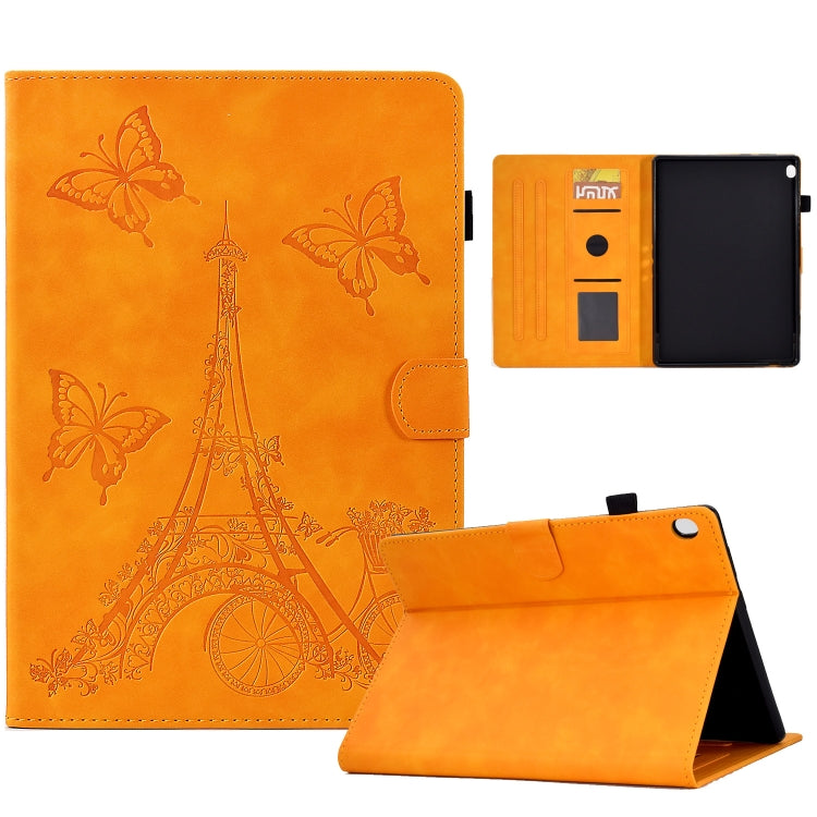 Tower Embossed Leather Smart Tablet Case, For Lenovo M10, For Lenovo Tab M10 Gen 2, For Lenovo M10 Plus, For Lenovo Tab M10 Plus 3rd Gen, For Lenovo Tab P11