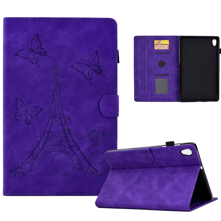 Tower Embossed Leather Smart Tablet Case, For Lenovo M10, For Lenovo Tab M10 Gen 2, For Lenovo M10 Plus, For Lenovo Tab M10 Plus 3rd Gen, For Lenovo Tab P11