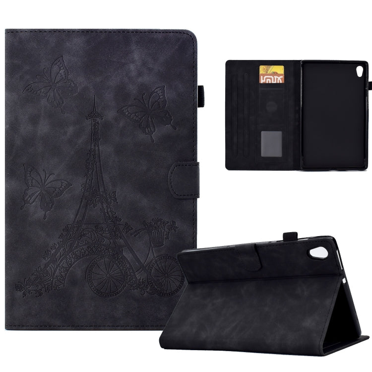 Tower Embossed Leather Smart Tablet Case, For Lenovo M10, For Lenovo Tab M10 Gen 2, For Lenovo M10 Plus, For Lenovo Tab M10 Plus 3rd Gen, For Lenovo Tab P11