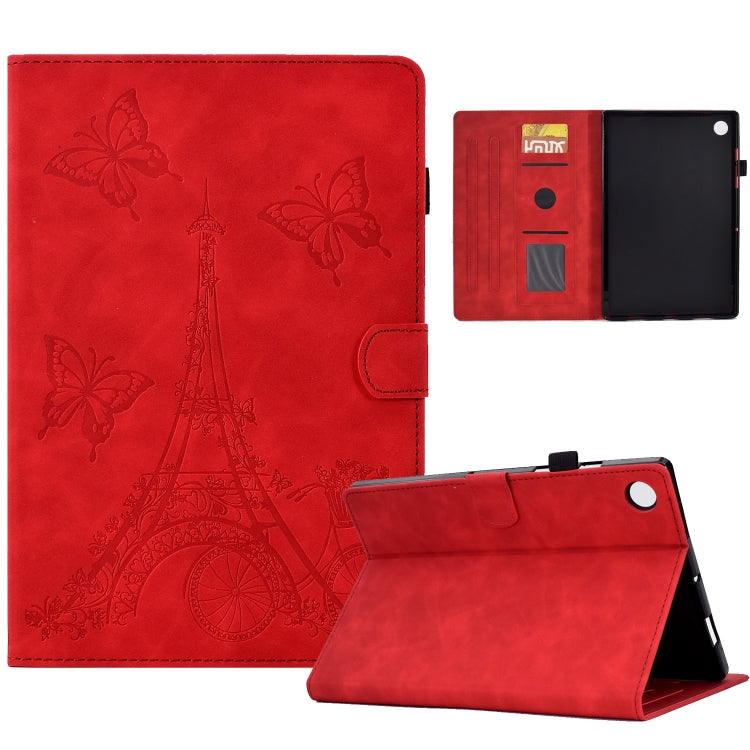 Tower Embossed Leather Smart Tablet Case, For Lenovo M10, For Lenovo Tab M10 Gen 2, For Lenovo M10 Plus, For Lenovo Tab M10 Plus 3rd Gen, For Lenovo Tab P11