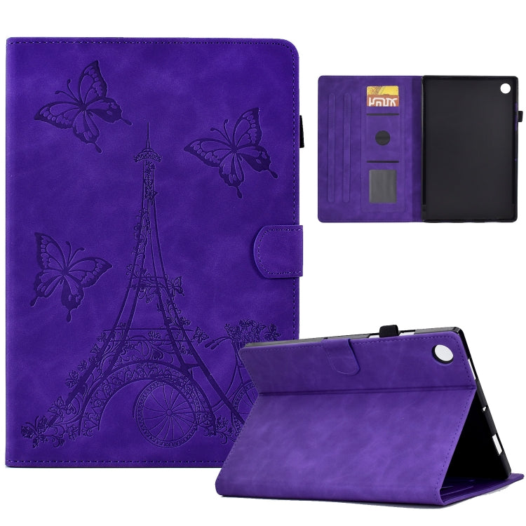 Tower Embossed Leather Smart Tablet Case, For Lenovo M10, For Lenovo Tab M10 Gen 2, For Lenovo M10 Plus, For Lenovo Tab M10 Plus 3rd Gen, For Lenovo Tab P11