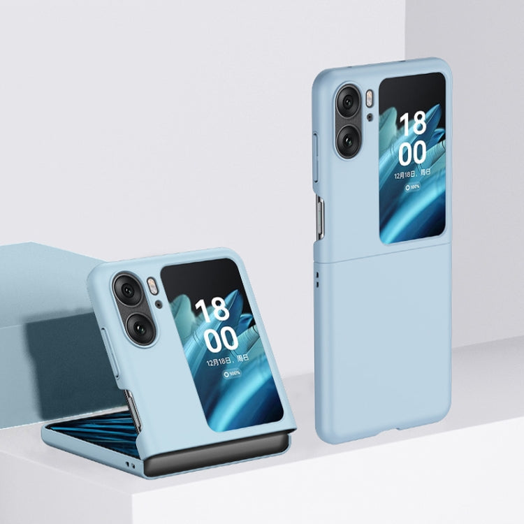 Skin Feel PC Phone Case, For OPPO Find N2 Flip, For OPPO Find N2, For OPPO Find N2 Flip Light Blue, For OPPO Find N2 Light Blue