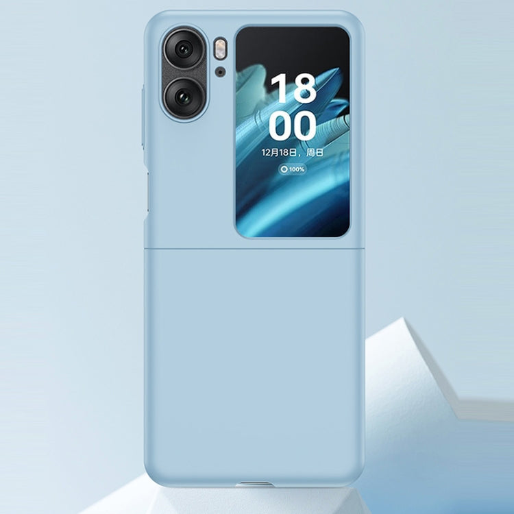 Skin Feel PC Phone Case, For OPPO Find N2 Flip, For OPPO Find N2, For OPPO Find N2 Flip Light Blue, For OPPO Find N2 Light Blue