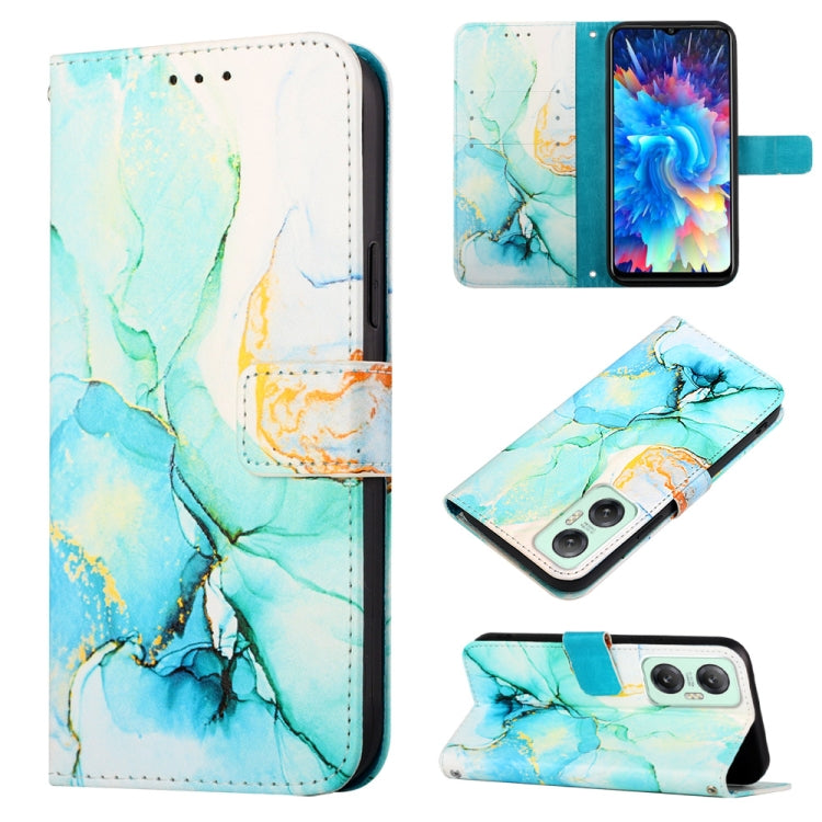 PT003 Marble Pattern Flip Leather Phone Case, For Infinix Hot 20 4G X6826, For Infinix Hot 20 5G X666 X66B, For Infinix Hot 20 Play, For Infinix Hot 20S / 20 Pro X6827, For Infinix Smart 7 X6515, For Tecno Pop 6 Pro, For Tecno Pova 4 LG7N              ...