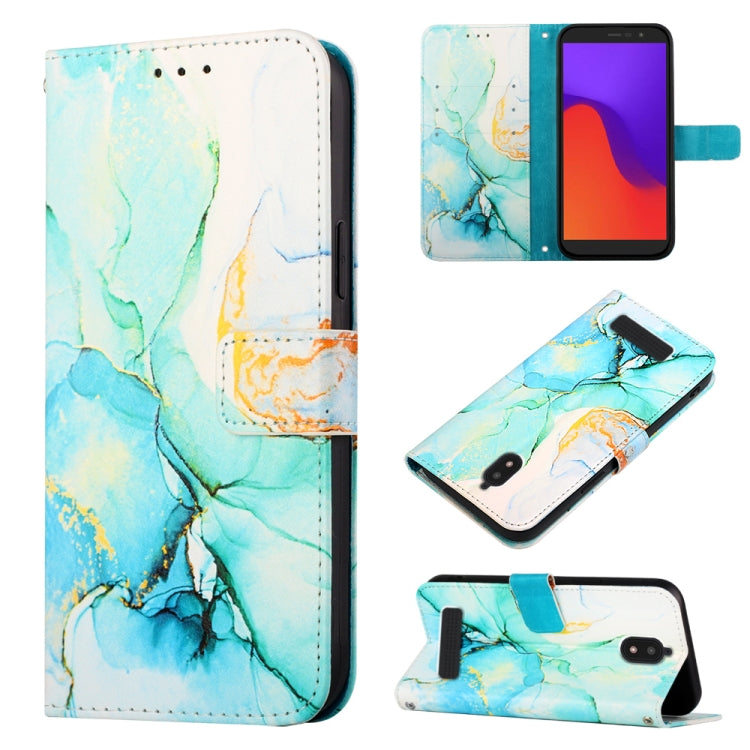 PT003 Marble Pattern Flip Leather Phone Case, For BLU View 2 2020 / 2022, For Google Pixel 7a, For Samsung Galaxy A04e