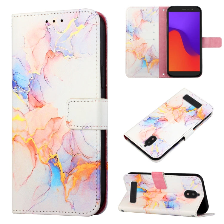 PT003 Marble Pattern Flip Leather Phone Case, For BLU View 2 2020 / 2022, For Google Pixel 7a, For Samsung Galaxy A04e
