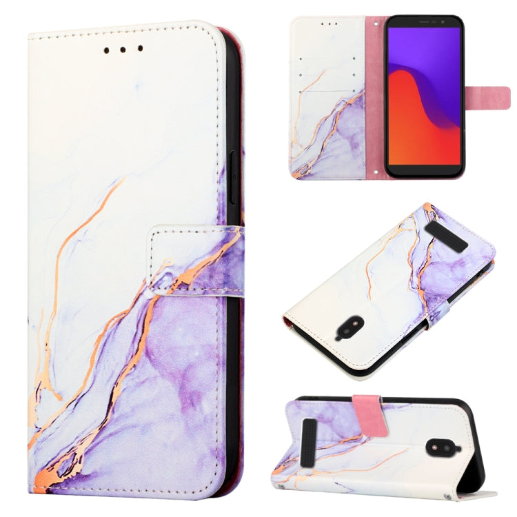 PT003 Marble Pattern Flip Leather Phone Case, For BLU View 2 2020 / 2022, For Google Pixel 7a, For Samsung Galaxy A04e