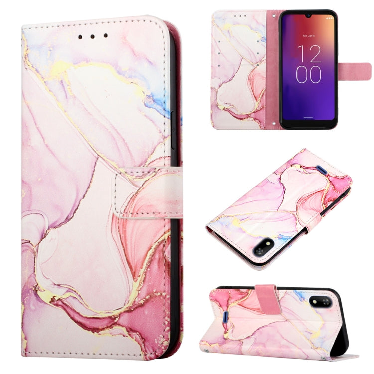 PT003 Marble Pattern Flip Leather Phone Case, For BLU View 2 2020 / 2022, For Moxee M2160, For Google Pixel 7a, For Samsung Galaxy A04e