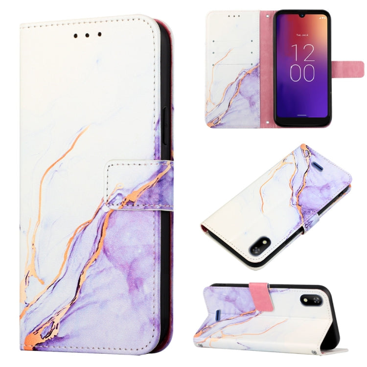 PT003 Marble Pattern Flip Leather Phone Case, For BLU View 2 2020 / 2022, For Moxee M2160, For Google Pixel 7a, For Samsung Galaxy A04e