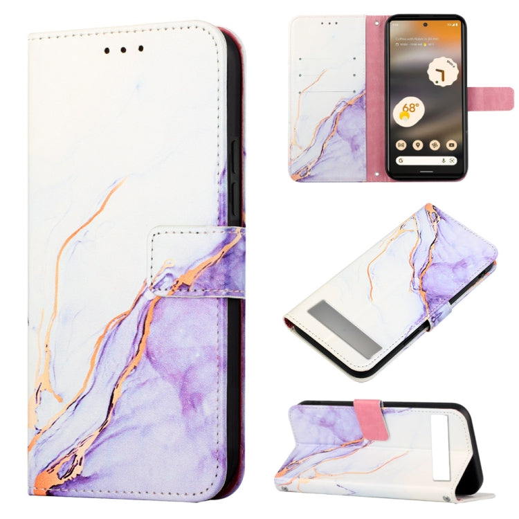 PT003 Marble Pattern Flip Leather Phone Case, For BLU View 2 2020 / 2022, For Google Pixel 7a, For Samsung Galaxy A04e