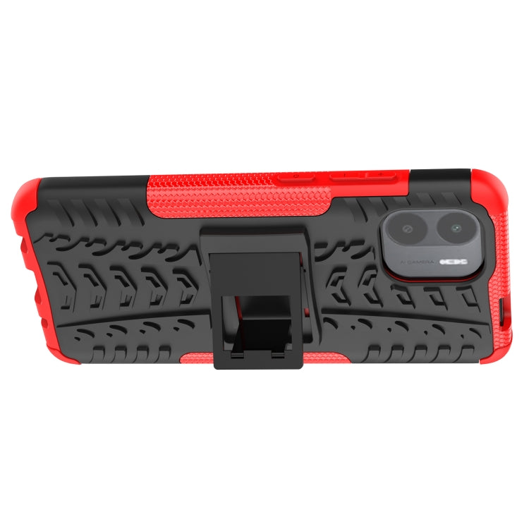 Tire Texture TPU + PC Phone Case with Holder, For Xiaomi Redmi A1 4G, For Samsung Galaxy S23 5G, For Xiaomi Poco M4 / M5, For Xiaomi Poco M5