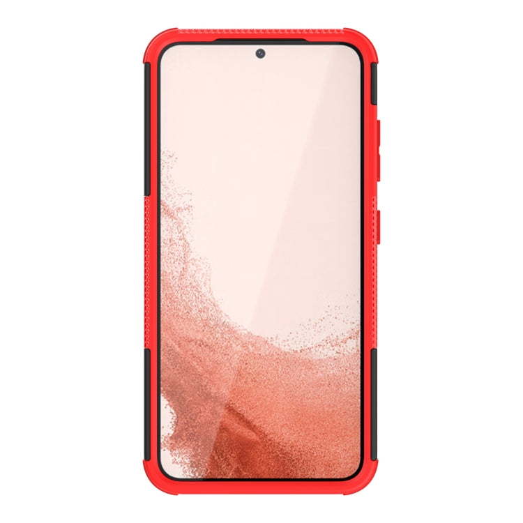 Tire Texture TPU + PC Phone Case with Holder, For Samsung Galaxy S23 5G, For Xiaomi Poco M4 / M5, For Xiaomi Poco M5