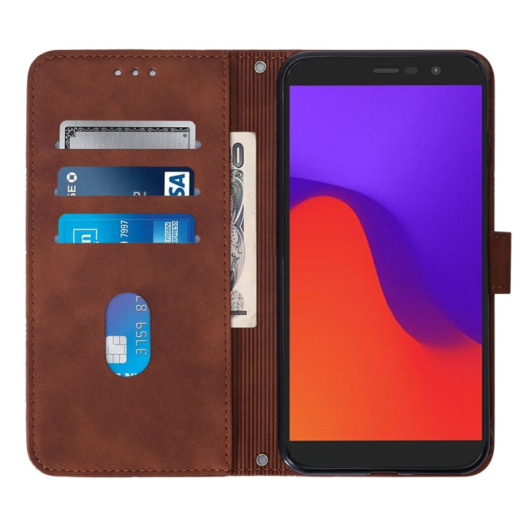 Crossbody 3D Embossed Flip Leather Phone Case, For BLU View 2 2020/2022, For Infinix Hot 20 4G, For Infinix Hot 20 5G, For Infinix Hot 20 Play, For Infinix Hot 20S/20 Pro, For Infinix Smart 7