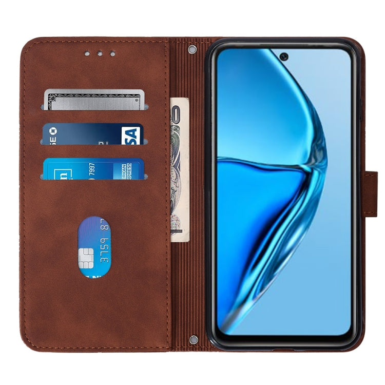 Crossbody 3D Embossed Flip Leather Phone Case, For Infinix Hot 20 4G, For Infinix Hot 20 5G, For Infinix Hot 20 Play, For Infinix Hot 20S/20 Pro, For Infinix Smart 7