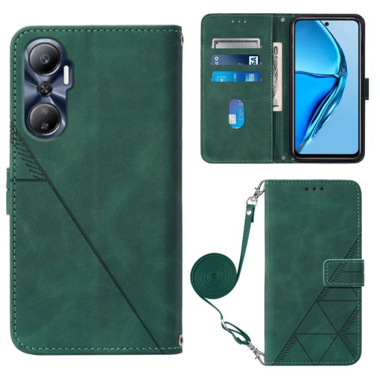 Crossbody 3D Embossed Flip Leather Phone Case, For Infinix Hot 20 4G, For Infinix Hot 20 5G, For Infinix Hot 20 Play, For Infinix Hot 20S/20 Pro, For Infinix Smart 7