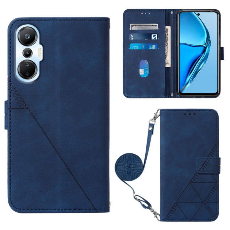 Crossbody 3D Embossed Flip Leather Phone Case, For Infinix Hot 20 4G, For Infinix Hot 20 5G, For Infinix Hot 20 Play, For Infinix Hot 20S/20 Pro, For Infinix Smart 7