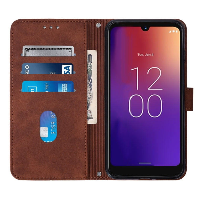 Crossbody 3D Embossed Flip Leather Phone Case, For Moxee m2160, For Tecno Pop 6 Pro, For Tecno Pova 4, For Tecno Pova 4 Pro, For Tecno Pova Neo 2, For Google Pixel 7a, For Samsung Galaxy A04e