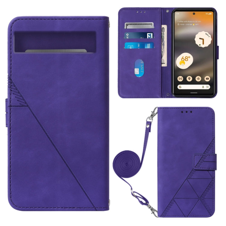Crossbody 3D Embossed Flip Leather Phone Case, For Moxee m2160, For Tecno Pop 6 Pro, For Tecno Pova 4, For Tecno Pova 4 Pro, For Tecno Pova Neo 2, For Google Pixel 7a, For Samsung Galaxy A04e