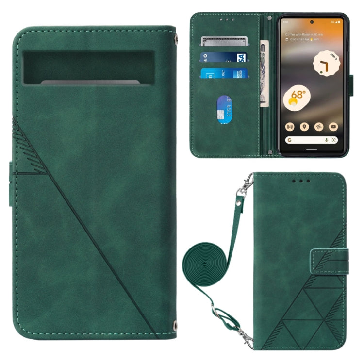 Crossbody 3D Embossed Flip Leather Phone Case, For Moxee m2160, For Tecno Pop 6 Pro, For Tecno Pova 4, For Tecno Pova 4 Pro, For Tecno Pova Neo 2, For Google Pixel 7a, For Samsung Galaxy A04e