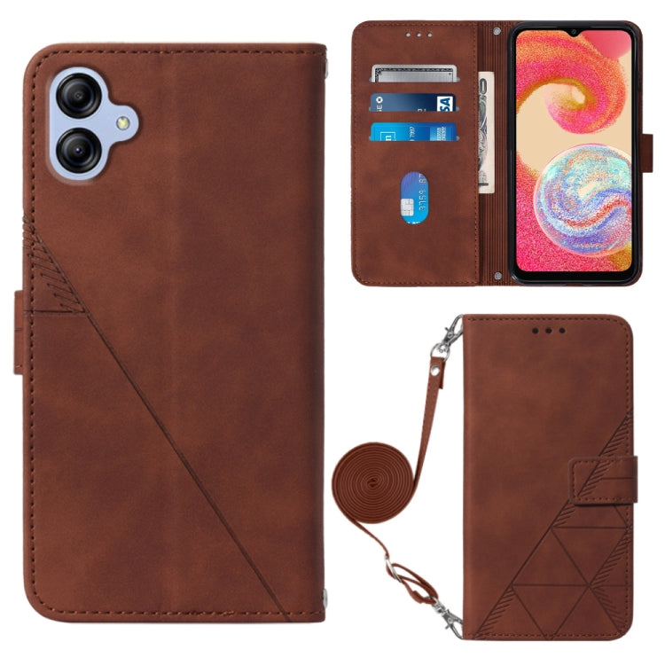 Crossbody 3D Embossed Flip Leather Phone Case, For Moxee m2160, For Tecno Pop 6 Pro, For Tecno Pova 4, For Tecno Pova 4 Pro, For Tecno Pova Neo 2, For Google Pixel 7a, For Samsung Galaxy A04e