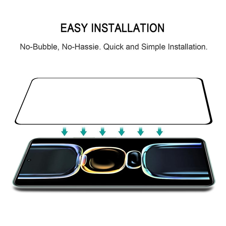 Full Glue Full Cover Screen Protector Tempered Glass Film, For Xiaomi Redmi K60 (1 PC)