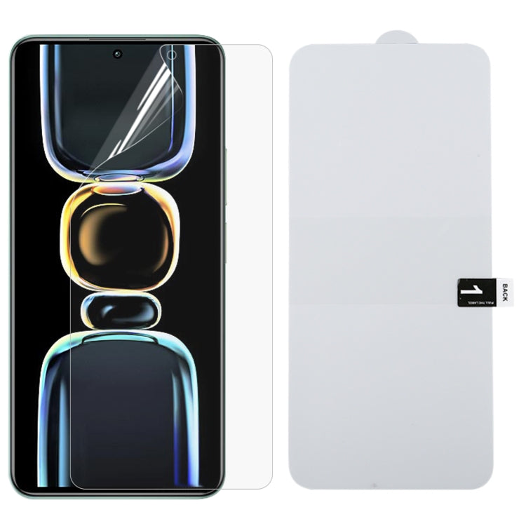 Full Screen Protector Explosion-proof Hydrogel Film, For Xiaomi Redmi K60 (1 PC)