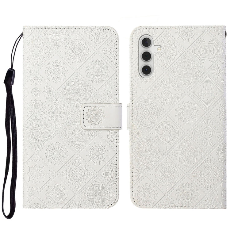 Ethnic Style Embossed Pattern Leather Phone Case, For Samsung Galaxy A34, For Samsung Galaxy A54