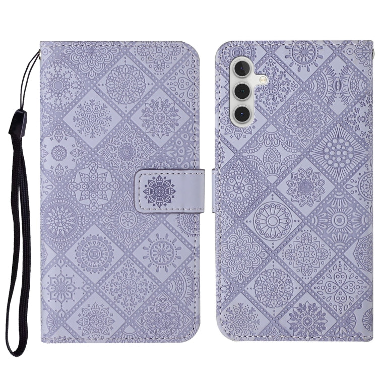 Ethnic Style Embossed Pattern Leather Phone Case, For Samsung Galaxy A34, For Samsung Galaxy A54