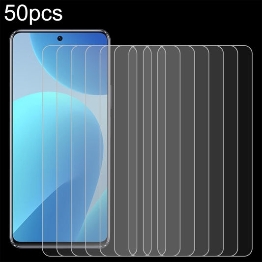50pcs 0.26mm 9H 2.5D Tempered Glass Film, For Wiko 5G (50 PCS), For Ulefone Power Armor 19 (50 PCS)