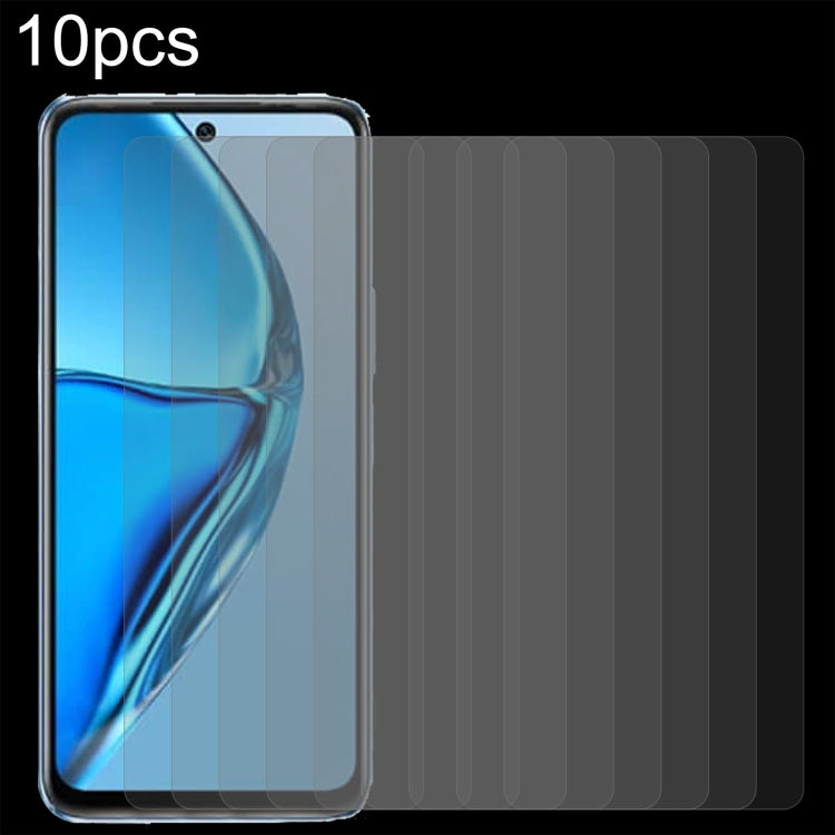 10pcs 0.26mm 9H 2.5D Tempered Glass Film, For Blackview BV5200 Pro (10 PCS), For Motorola Moto Edge+ 2023 (10 PCS), For Motorola Moto G 5G 2023 (10 PCS), For Infinix Hot 20 Pro (10 PCS)