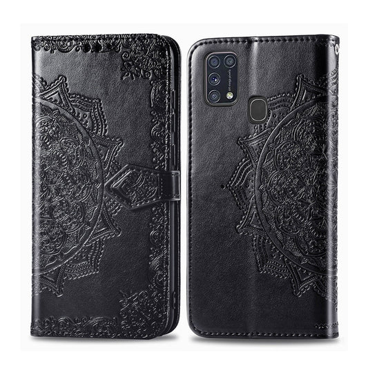 Embossed Mandala Pattern PC + TPU Horizontal Flip Leather Case with Holder & Card Slots, For Kyocera Digno BX, For OPPO Realme C3, For Vivo Z6, For Xiaomi Redmi Note 9S, For Huawei Y6s (2019), For Huawei P40, For Huawei P40 Lite / nova 6 SE            ...