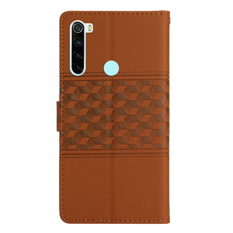 Diamond Embossed Skin Feel Leather Phone Case with Lanyard, For Xiaomi Redmi Note 8T, For Xiaomi Redmi Note 10 / Note 10S, For Xiaomi Redmi Note 10 5G, For Xiaomi Redmi Note 10 Pro / 10 Pro Max, For Xiaomi Redmi Note 11 Pro Global                      ...