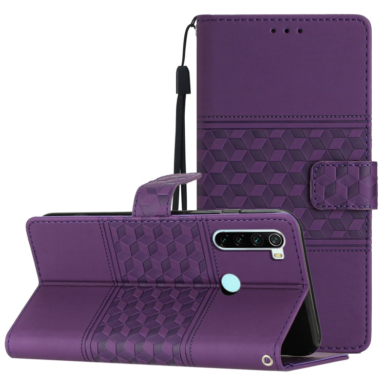 Diamond Embossed Skin Feel Leather Phone Case with Lanyard, For Xiaomi Redmi Note 8T, For Xiaomi Redmi Note 10 / Note 10S, For Xiaomi Redmi Note 10 5G, For Xiaomi Redmi Note 10 Pro / 10 Pro Max, For Xiaomi Redmi Note 11 Pro Global                      ...